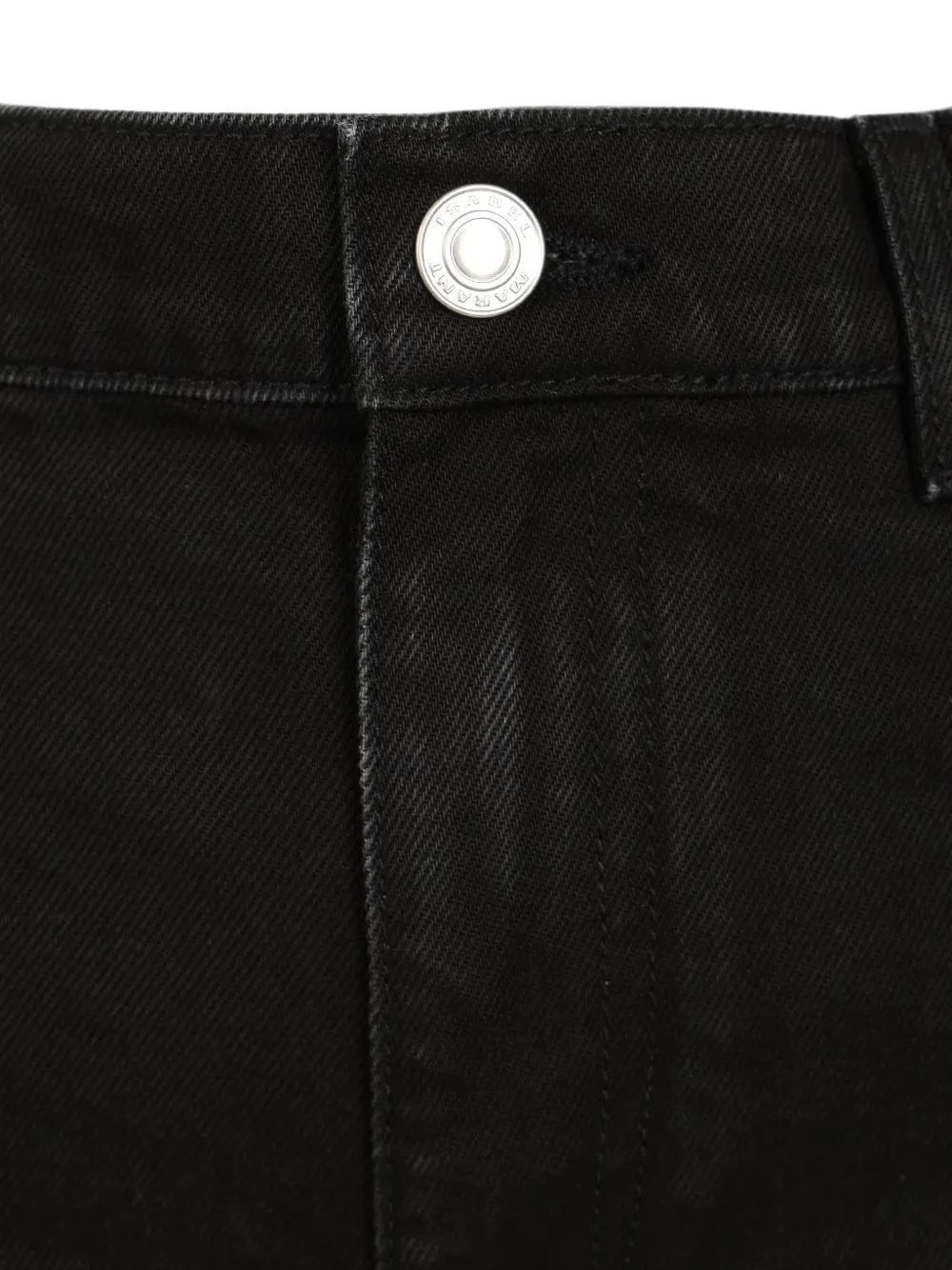 ISABEL MARANT Jeans met logopatch Zwart
