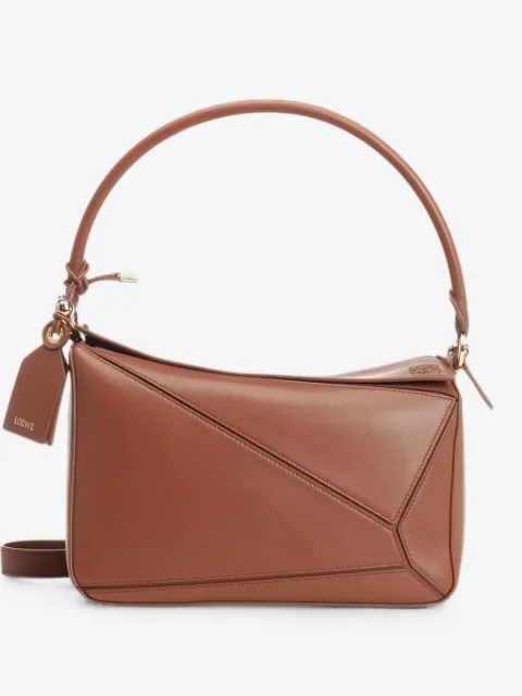 LOEWE bolsa de hombro Puzzle Featherlight mediana