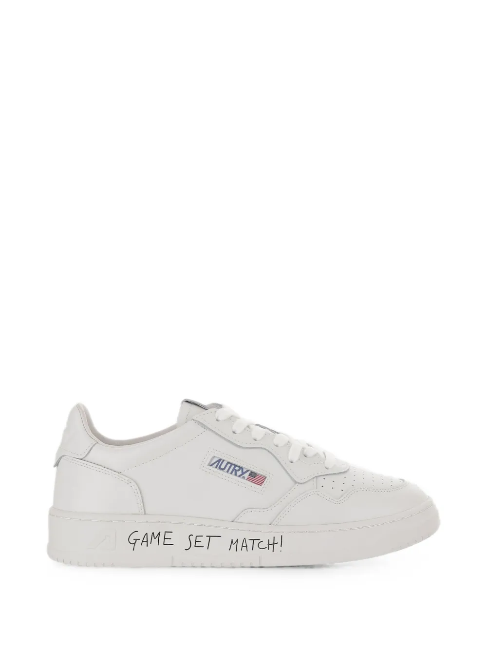 Autry Medalist lace-up sneakers - Bianco