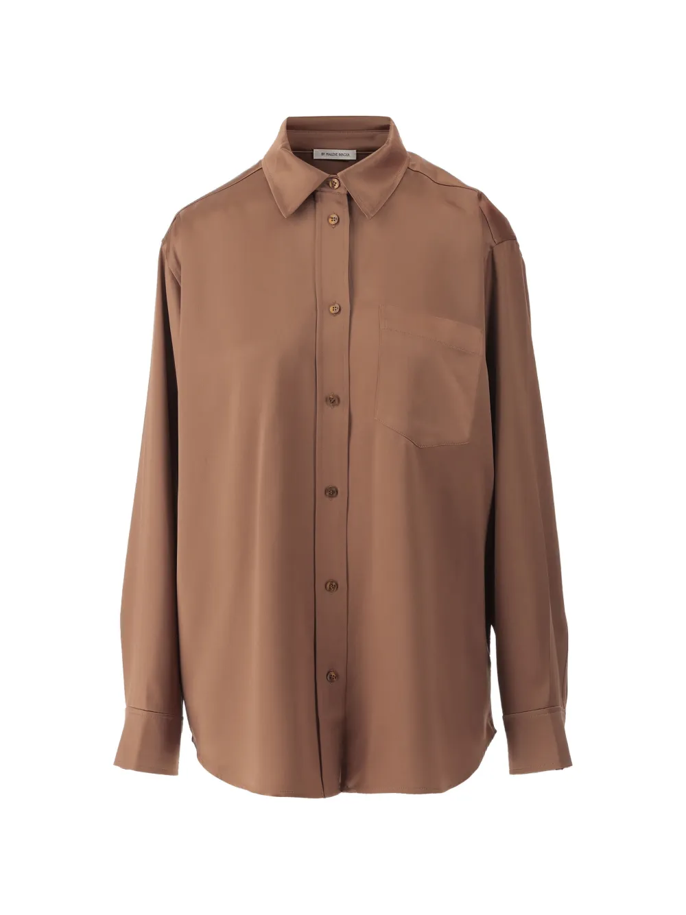 By Malene Birger Audrey satin shirt - Braun