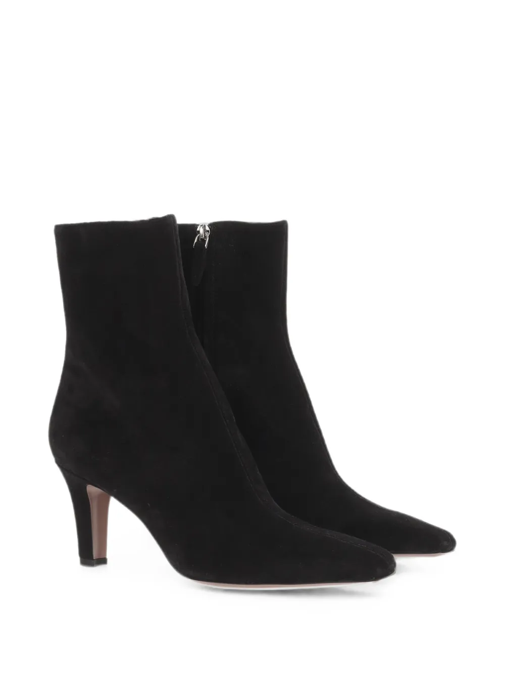 Paris Texas Belle suede ankle boots Zwart