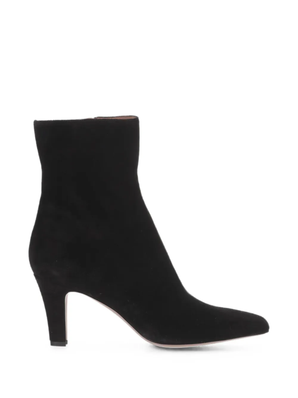 Paris Texas Belle suede ankle boots Zwart
