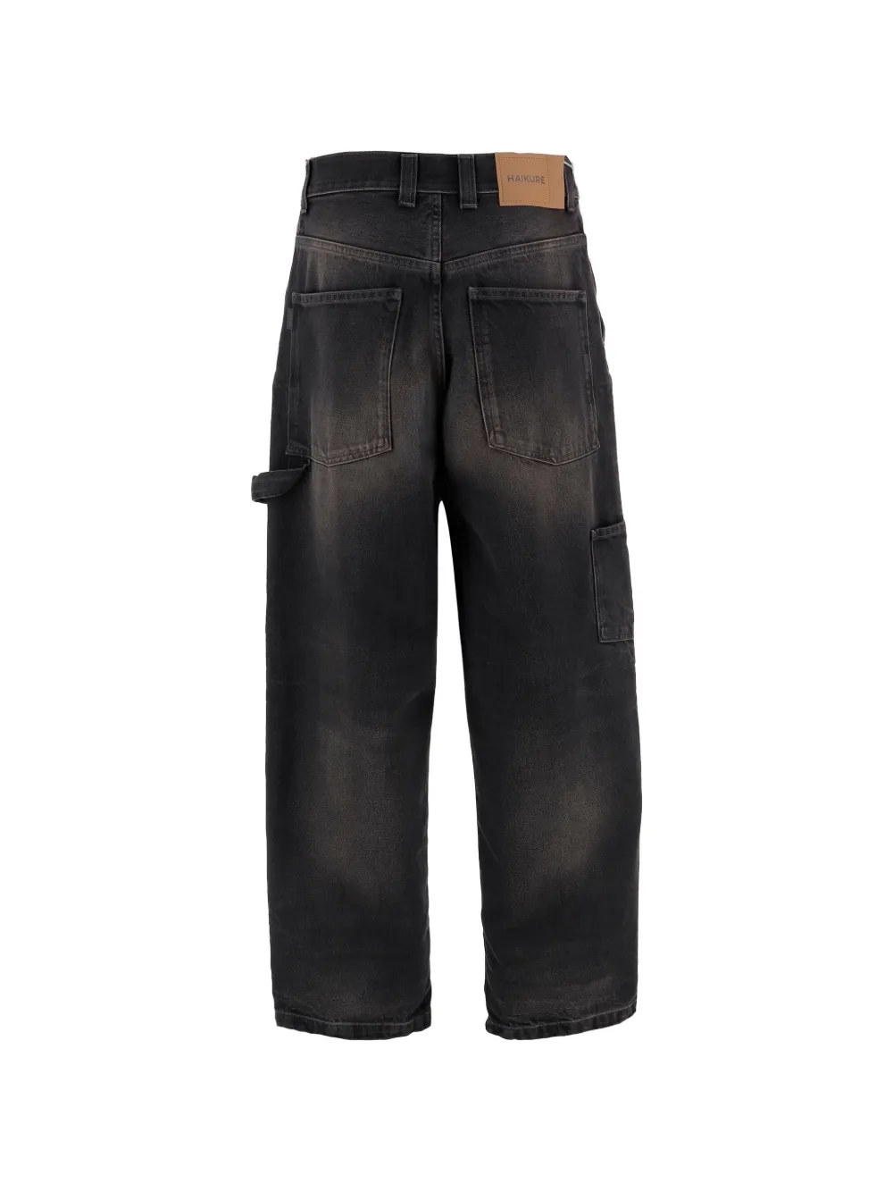 Haikure Sibilla jeans met riemlussen Grijs