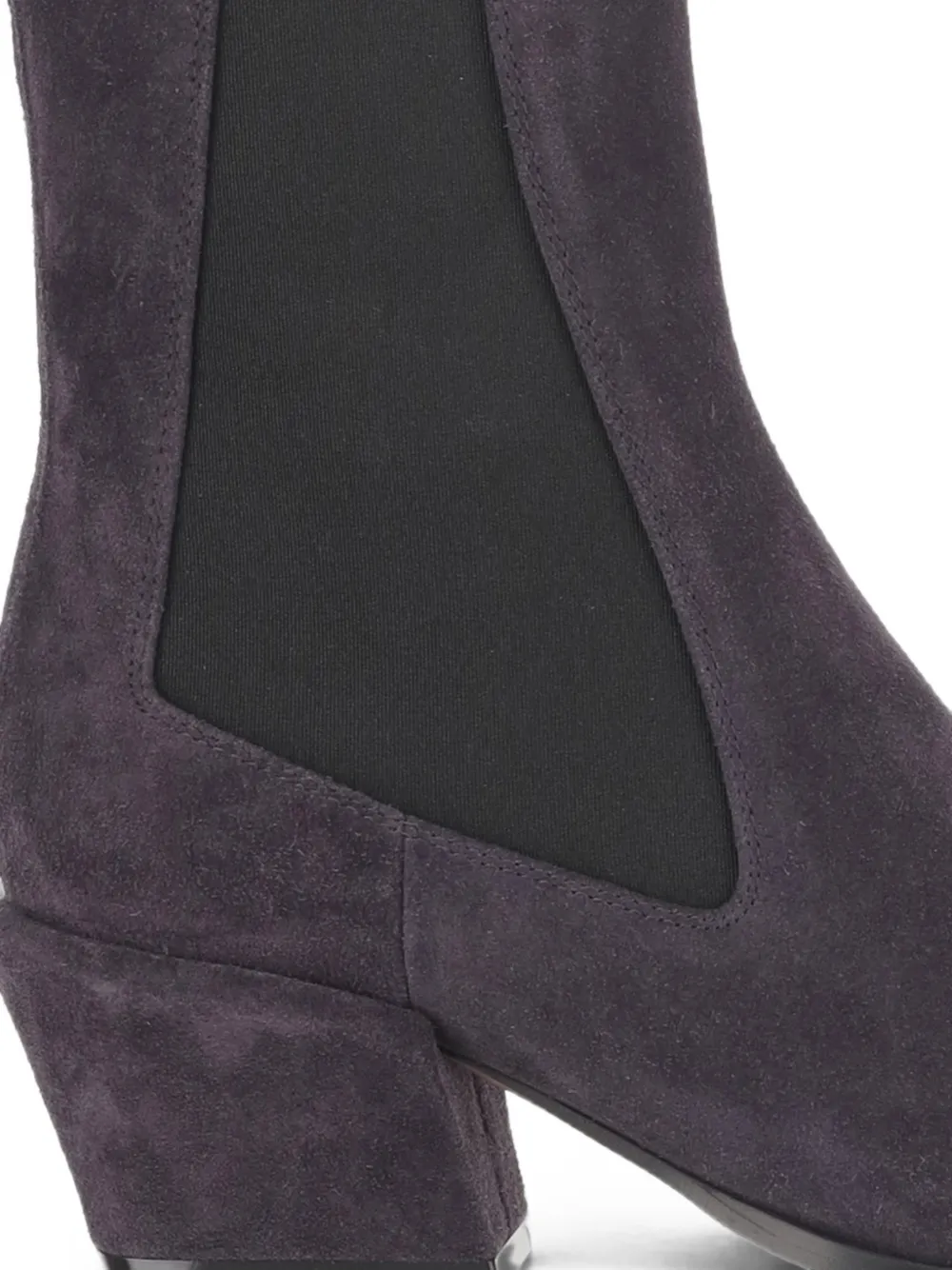 Paris Texas Bettina suede ankle boots Paars