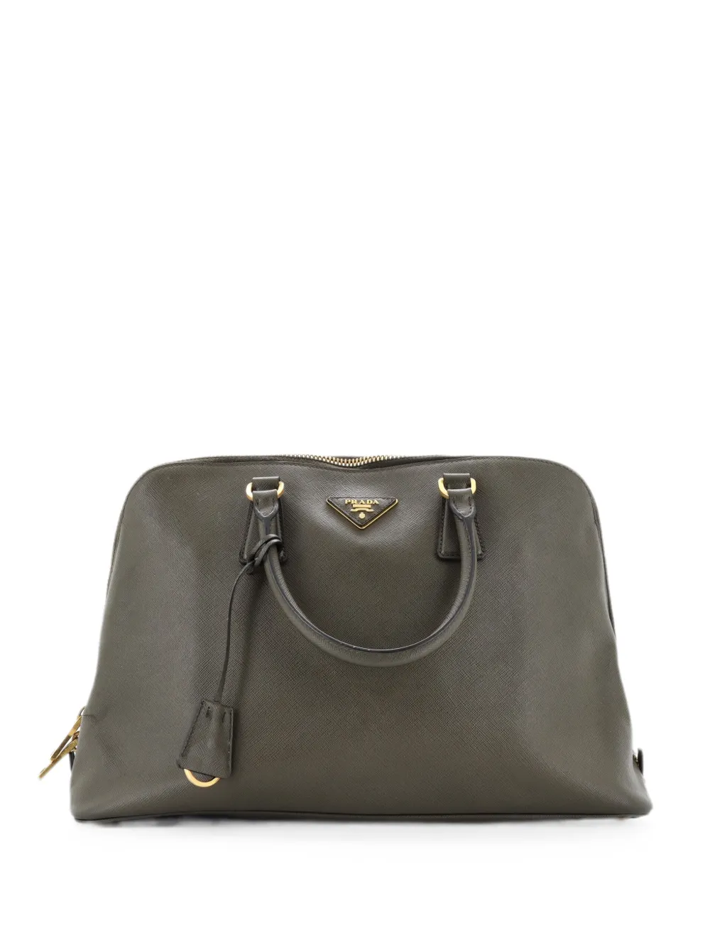 Prada Pre-Owned Borsa a tracolla Promenade Bag XL in pelle Saffiano - Verde