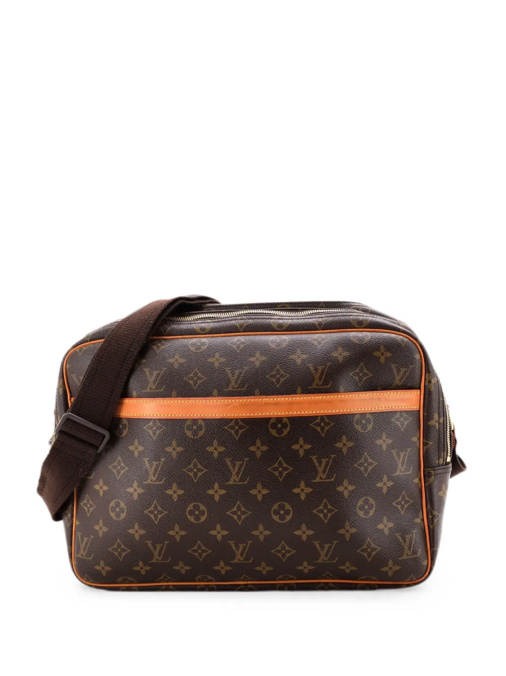 Louis Vuitton Pre-Owned Reporter Bag Monogram Canvas GM crossbody bag - Brown