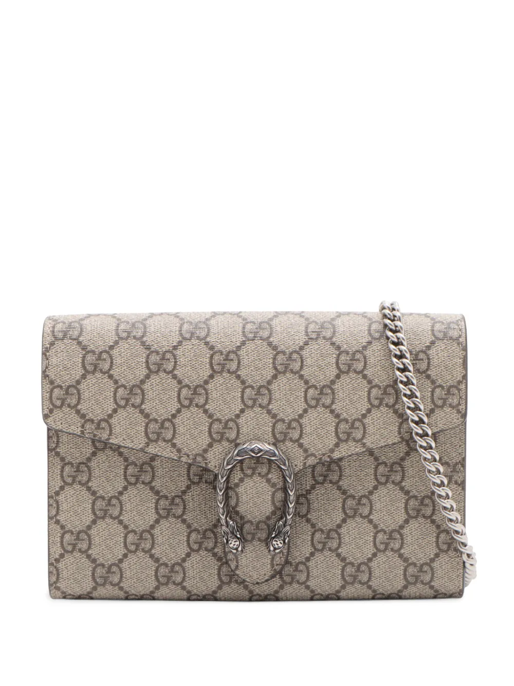 Gucci Pre-Owned Borsa a tracolla GG Supreme Dionysus Wallet on Chain 2000-2015 - Toni neutri
