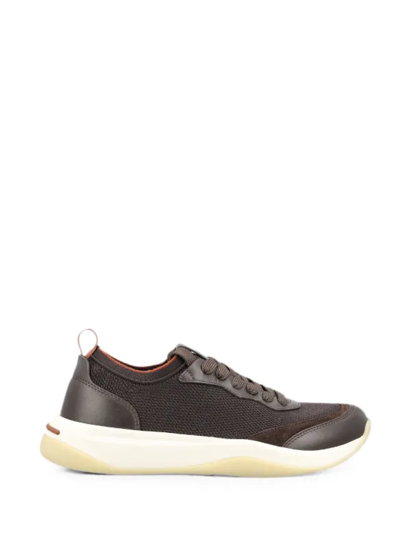 Loro Piana 410 LP Walk Sneakers in Brown