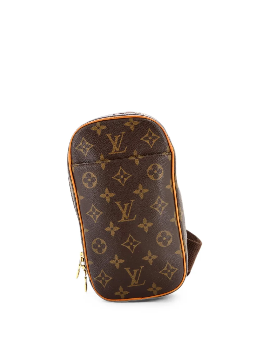 Louis Vuitton Pre-Owned Marsupio Pochette Gange in tela con monogramma - Marrone