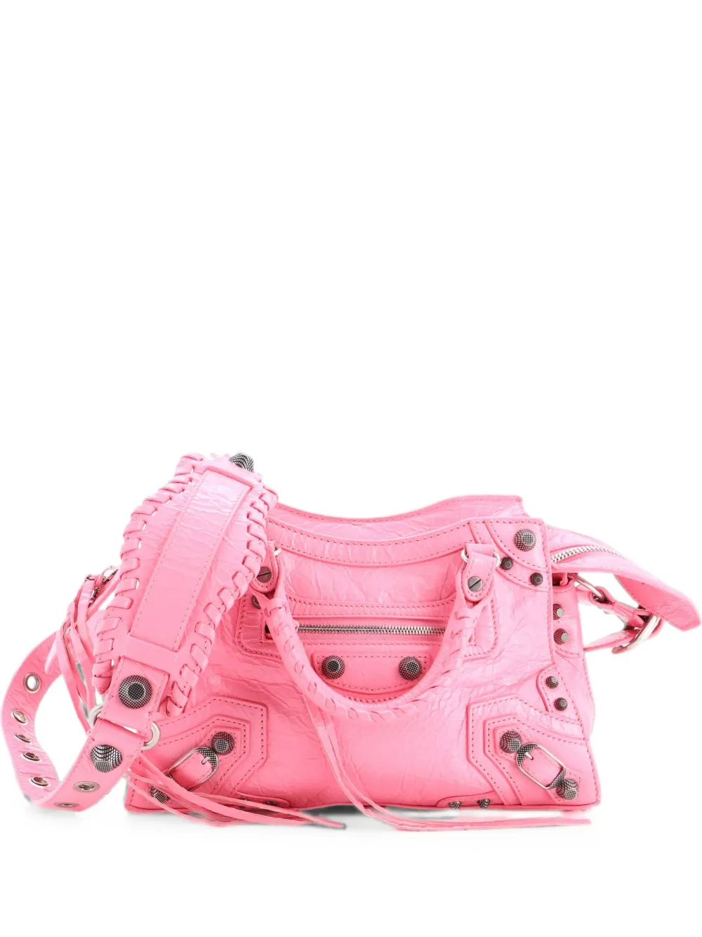 Balenciaga Pre-Owned Borsa a spalla Neo Cagole City XS in pelle - Rosa