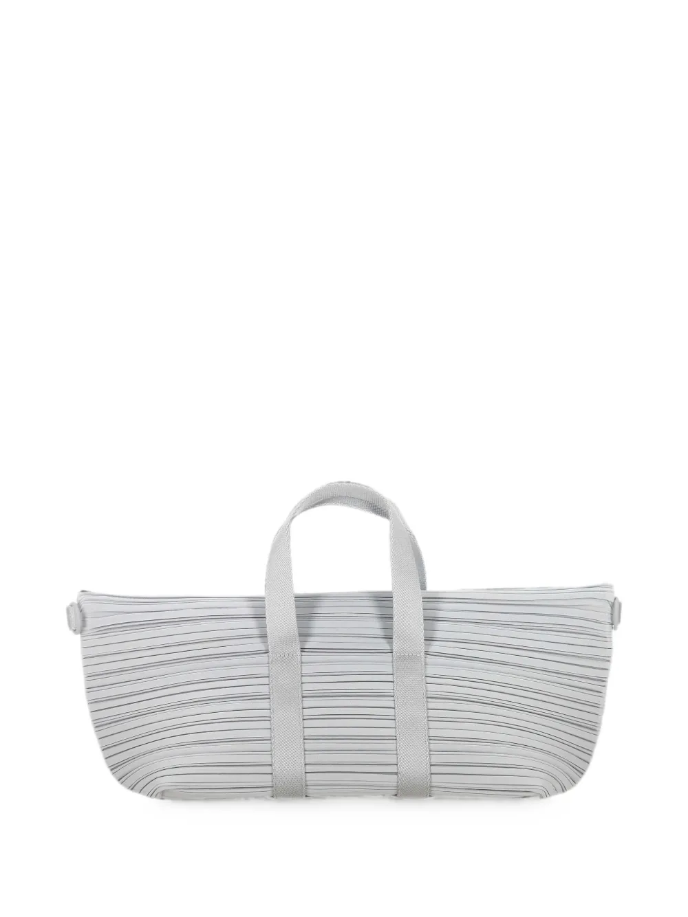 Pleats Please Issey Miyake Geplooide shopper Grijs