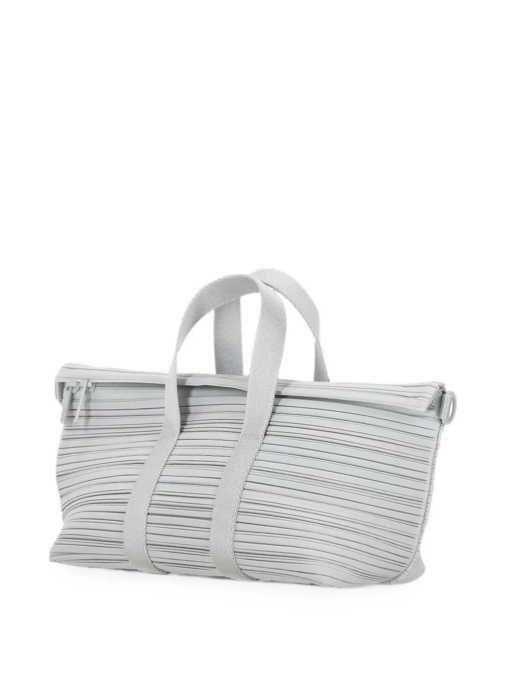 Pleats Please Issey Miyake Geplooide shopper Grijs