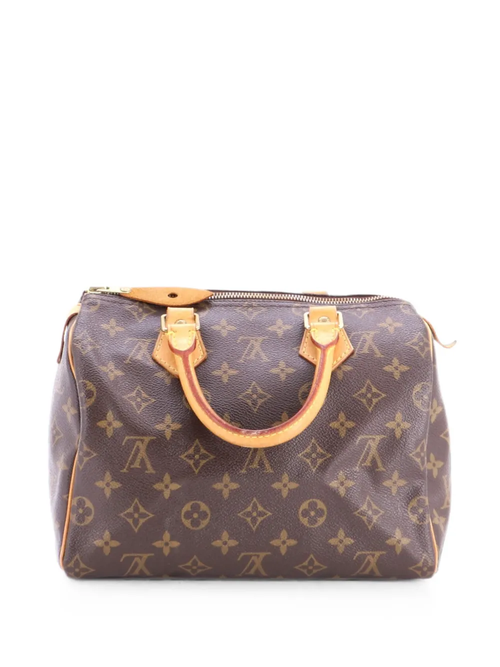 Louis Vuitton Pre-Owned Borsa a tracolla Speedy 25 in tela - Marrone