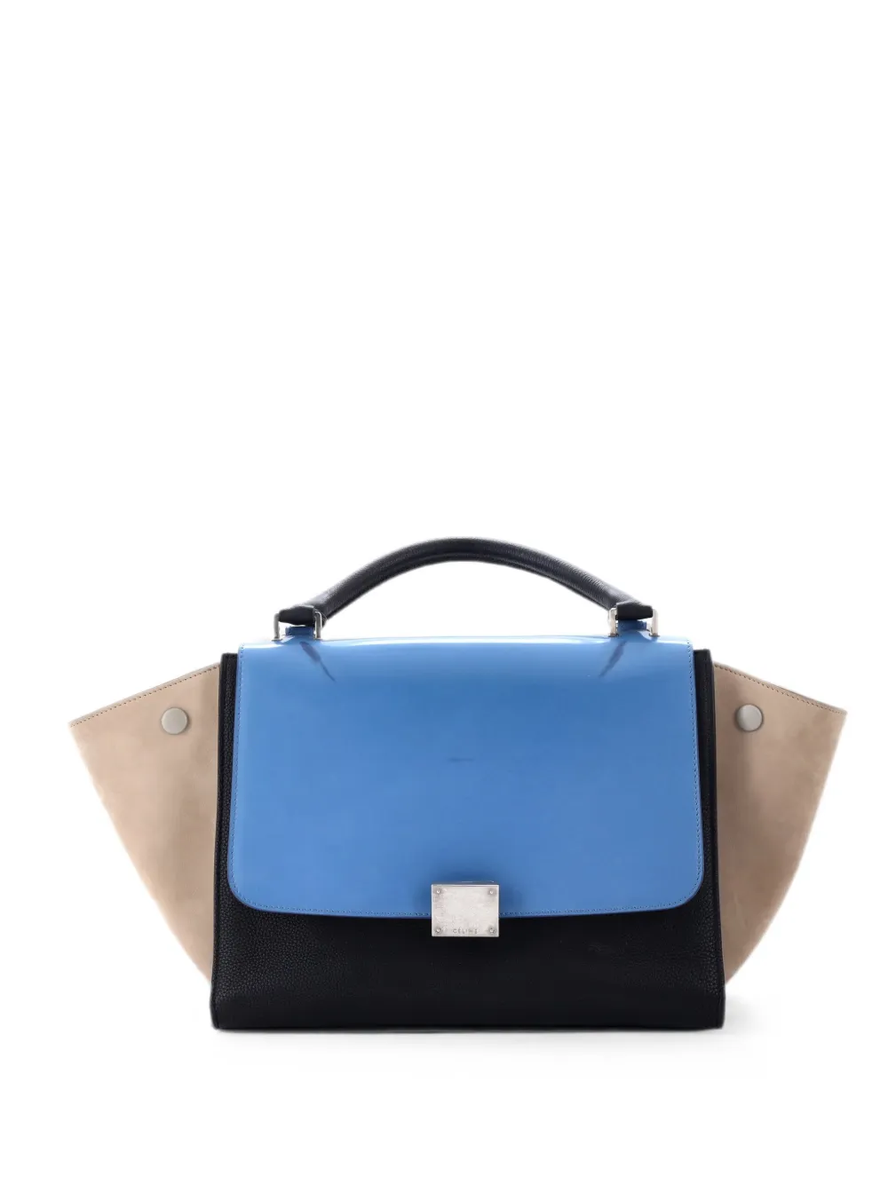Celine Pre-Owned Kleine Satchel-Tasche - Blau