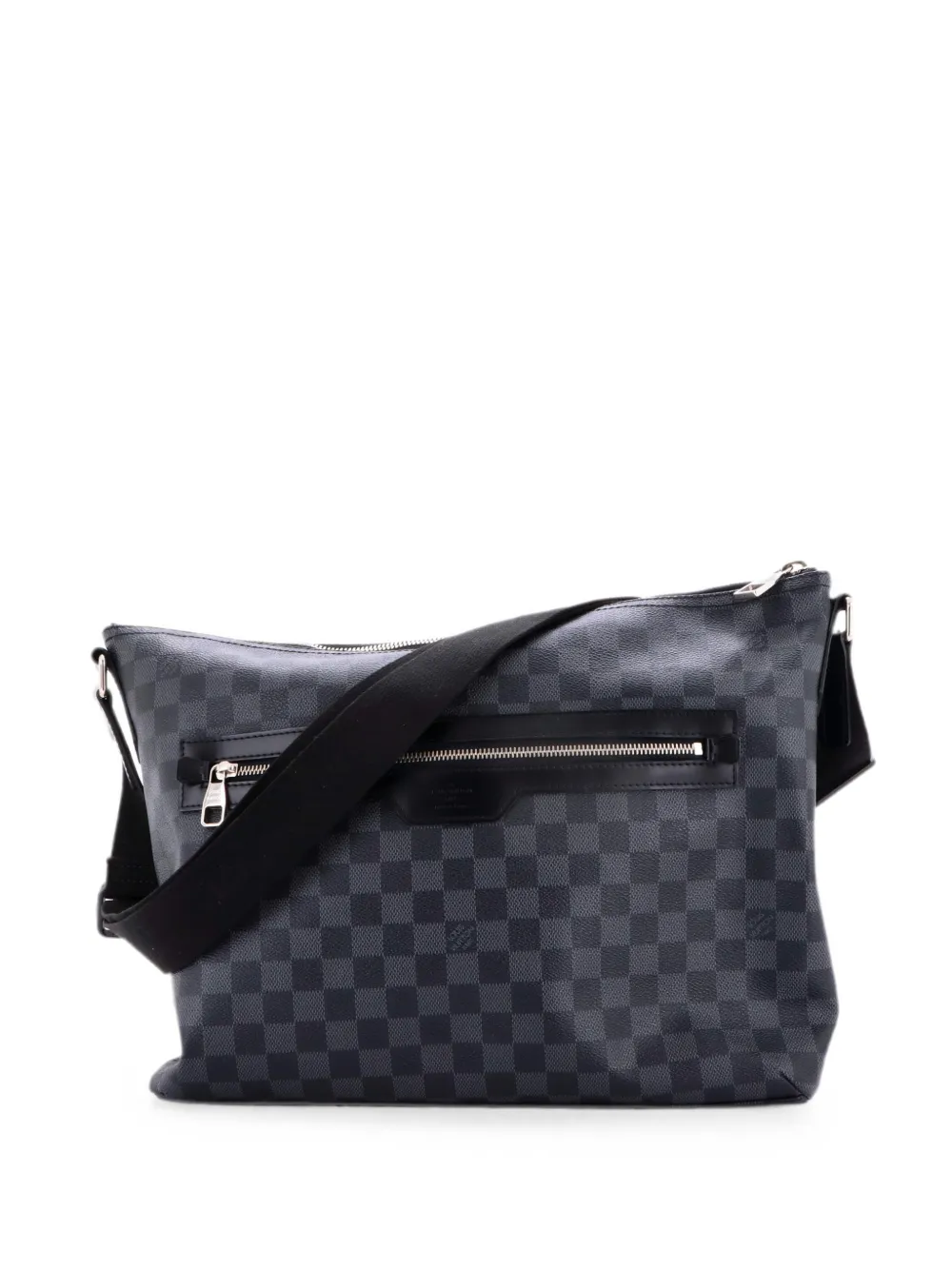 Louis Vuitton Pre-Owned Mick Kuriertasche mit Damier Graphite PM-Muster - Schwarz