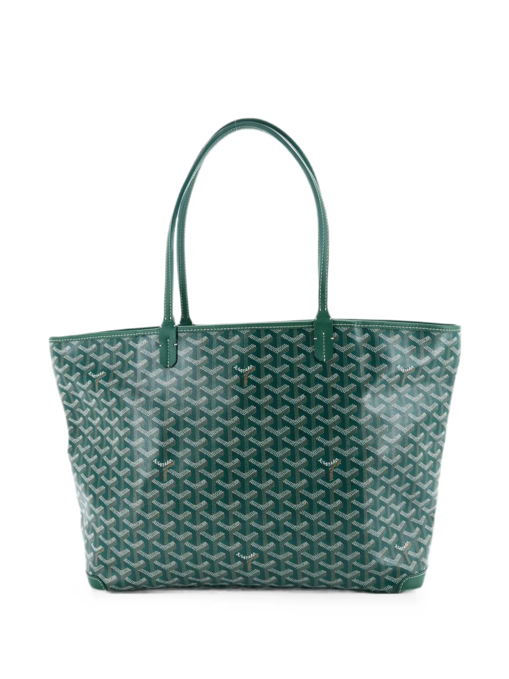 Goyard Pre-Owned Borsa a spalla Artois MM in tela cerata - Verde
