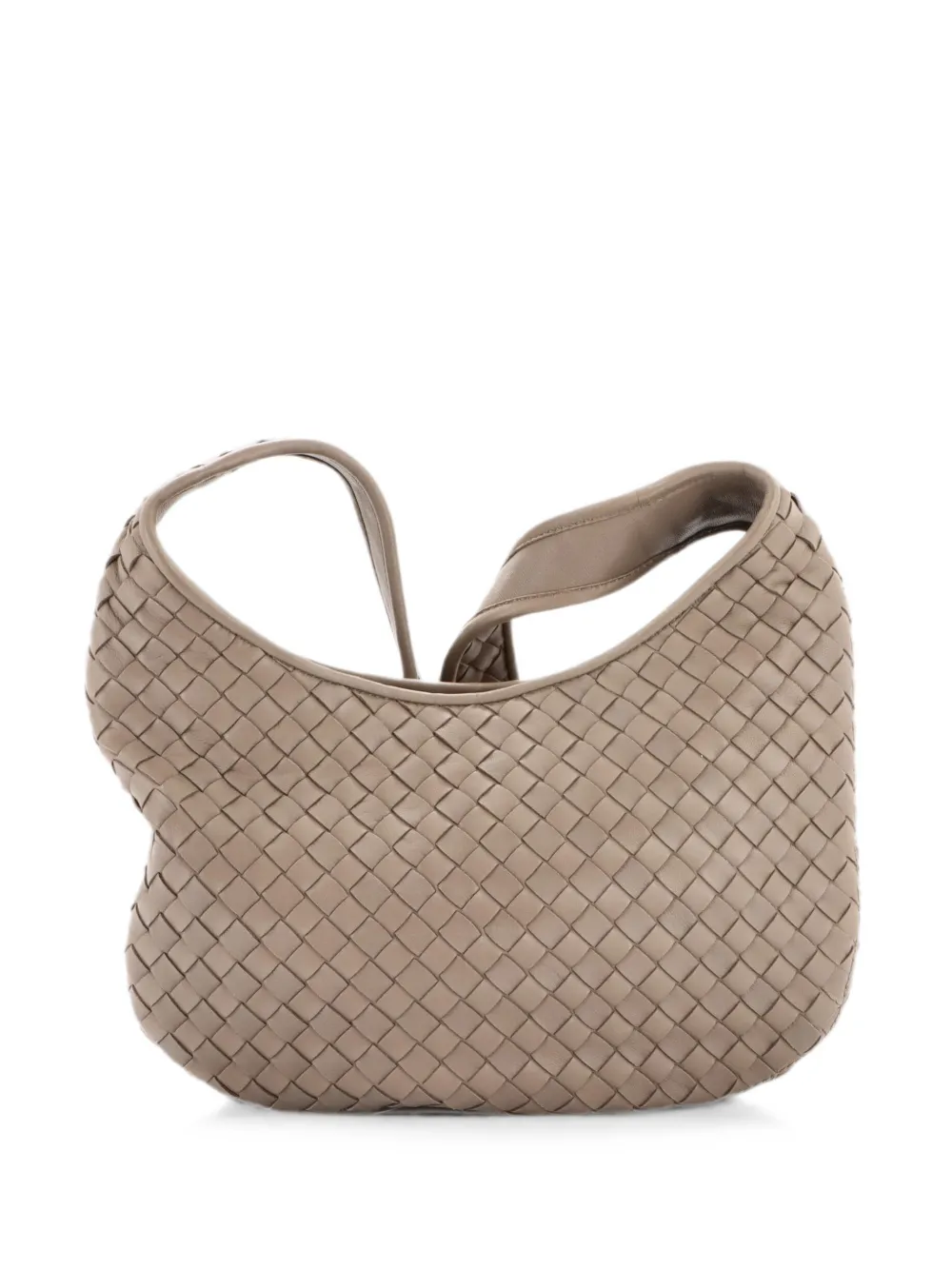 Bottega Veneta Pre-Owned Borsa a tracolla Veneto Intrecciato piccola - Grigio