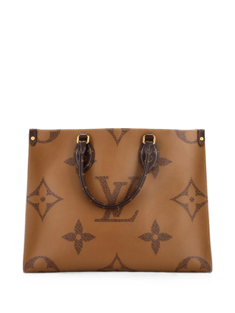 Louis Vuitton Pre-Owned Borsa tote OnTheGo Reverse Monogram Giant MM - Marrone