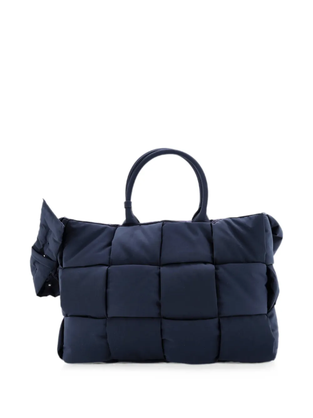 Bottega Veneta Pre-Owned Borsa tote Arco Maxi Intrecciato - Blu