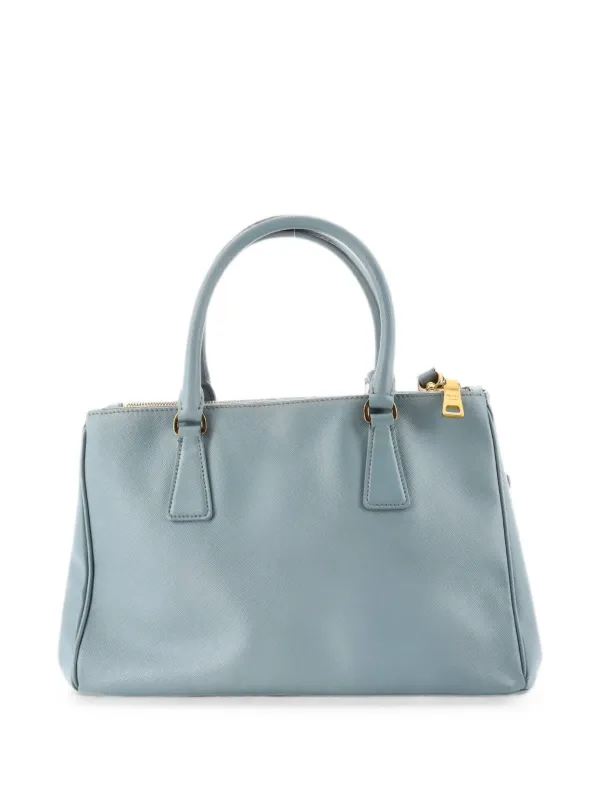 Prada Pre-Owned ダブルジップ ルクス サフィアーノレザー スモール 