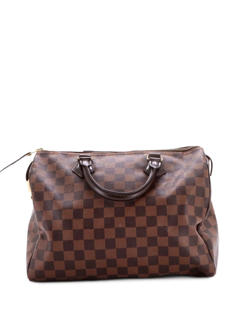 Louis Vuitton Pre-Owned Borsa a mano Speedy Damier 30 con tracolla - Marrone