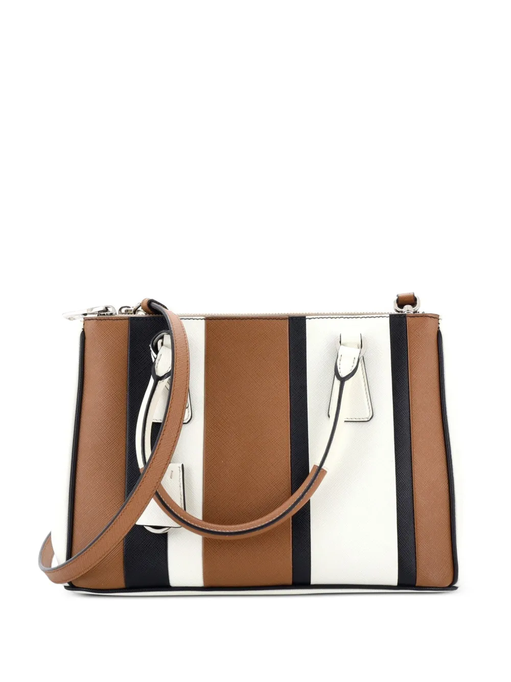 Prada Pre-Owned Lux Tote Bag aus Saffiano-Leder - Schwarz