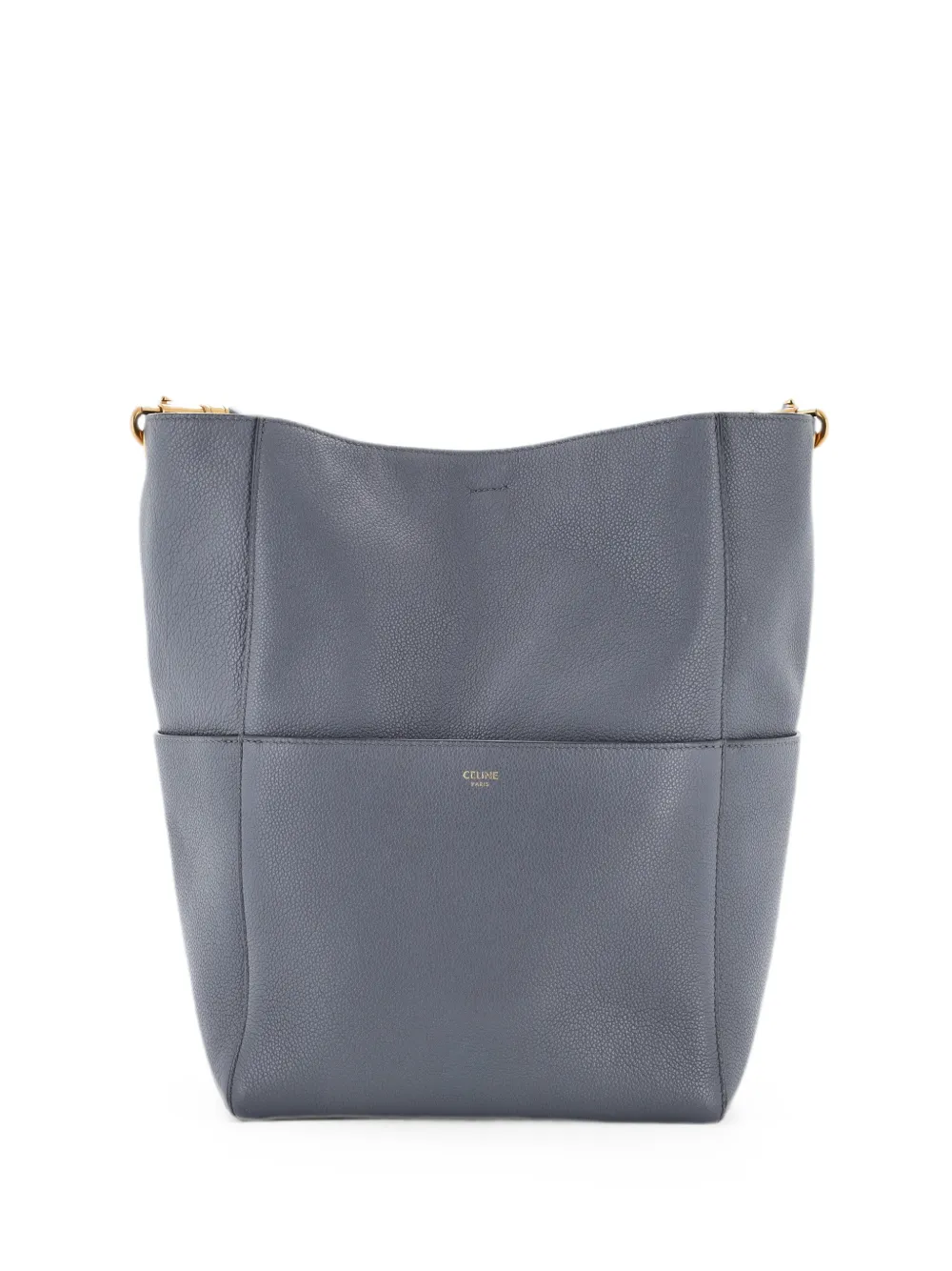 Celine Pre-Owned Große Sangle Seau Schultertasche - Grau