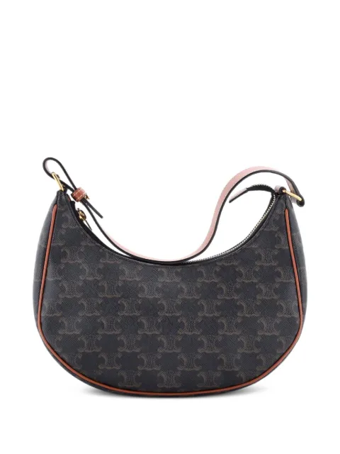 Celine Pre-Owned bolsa hobo Ava lo lona Triomphe revestida