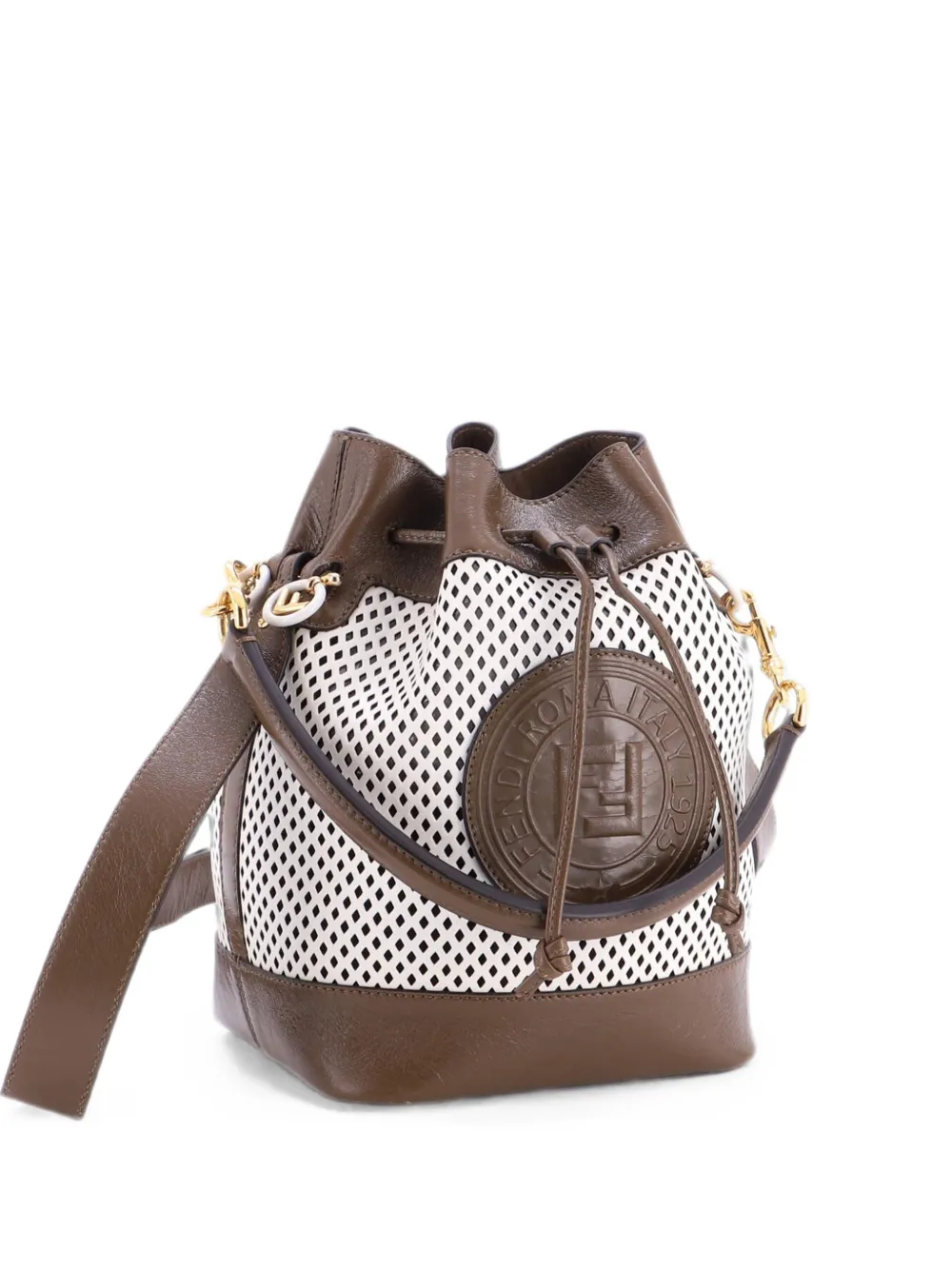 Fendi Pre-Owned Borsa a secchiello Mon Tresor piccola - Marrone