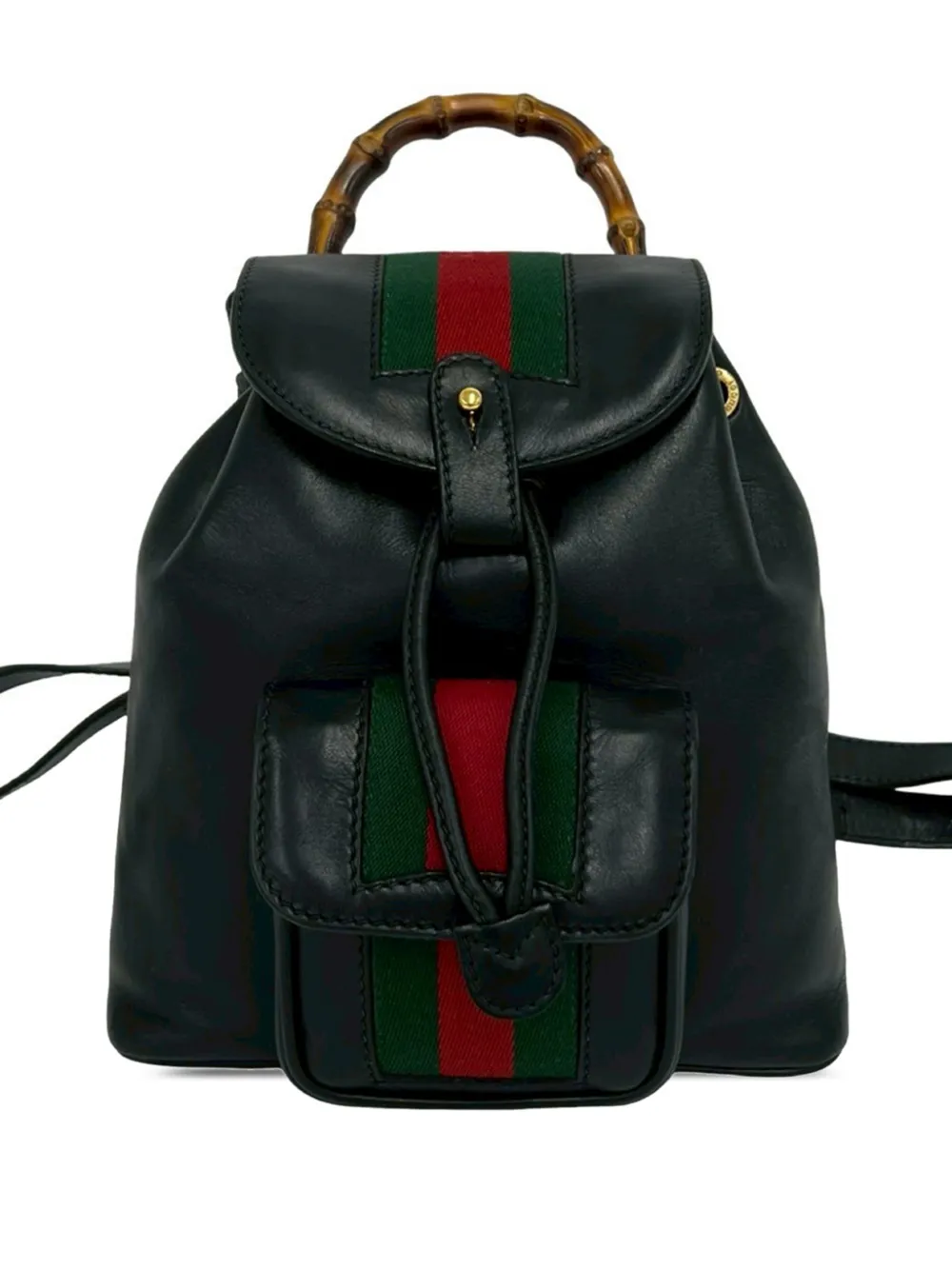 Gucci Pre-Owned Zaino XX secolo in pelle di vitello - Nero