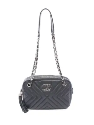 CHANEL Pre-Owned 1994-1996 Triple Coco Mark Chain Shoulder Bag