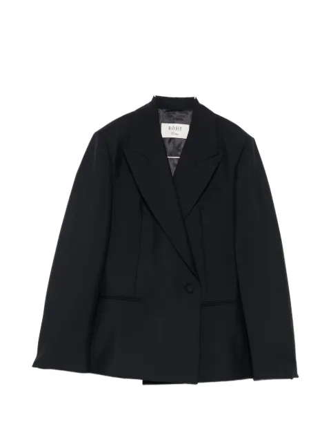 Róhe blazer con doble botonadura