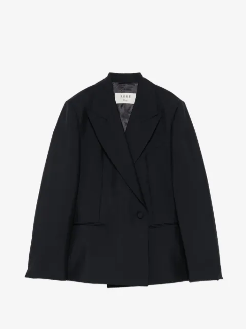 Róhe peak-lapels double-breasted blazer