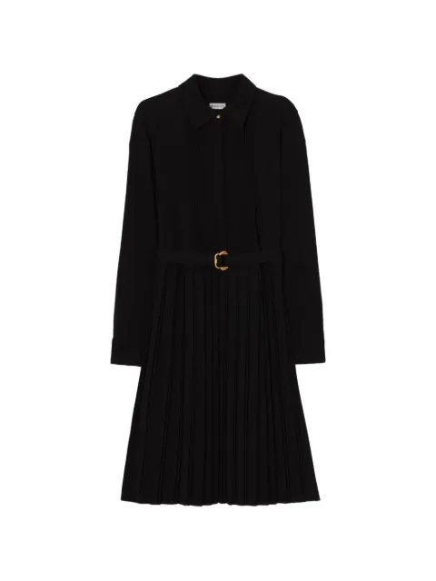 Burberry Vestido midi de viscose com cinto