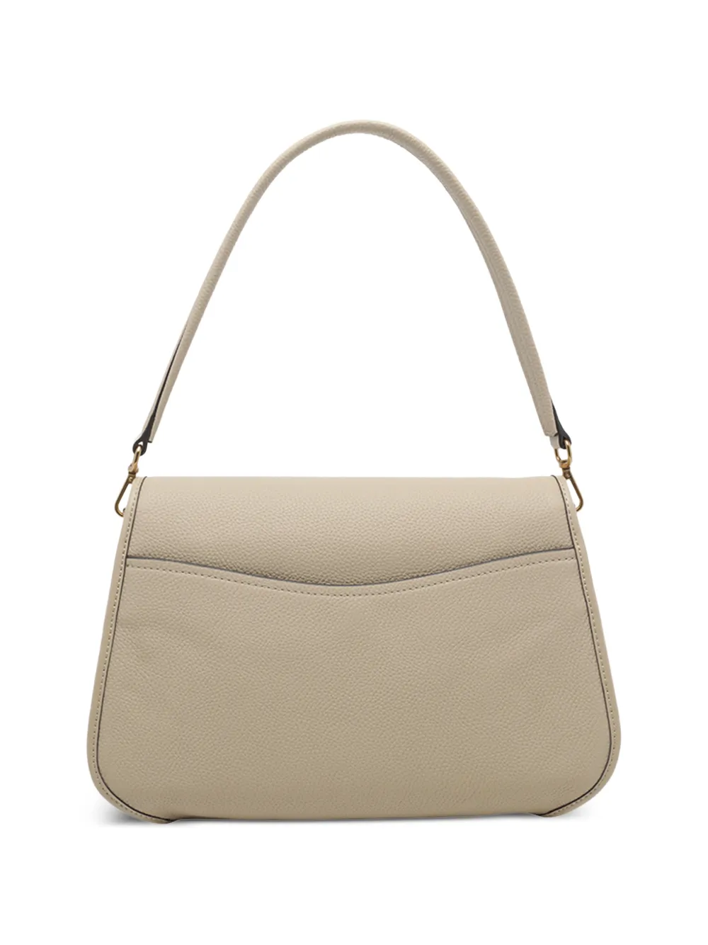 Michael Kors Medium Holmes leren schoudertas Beige
