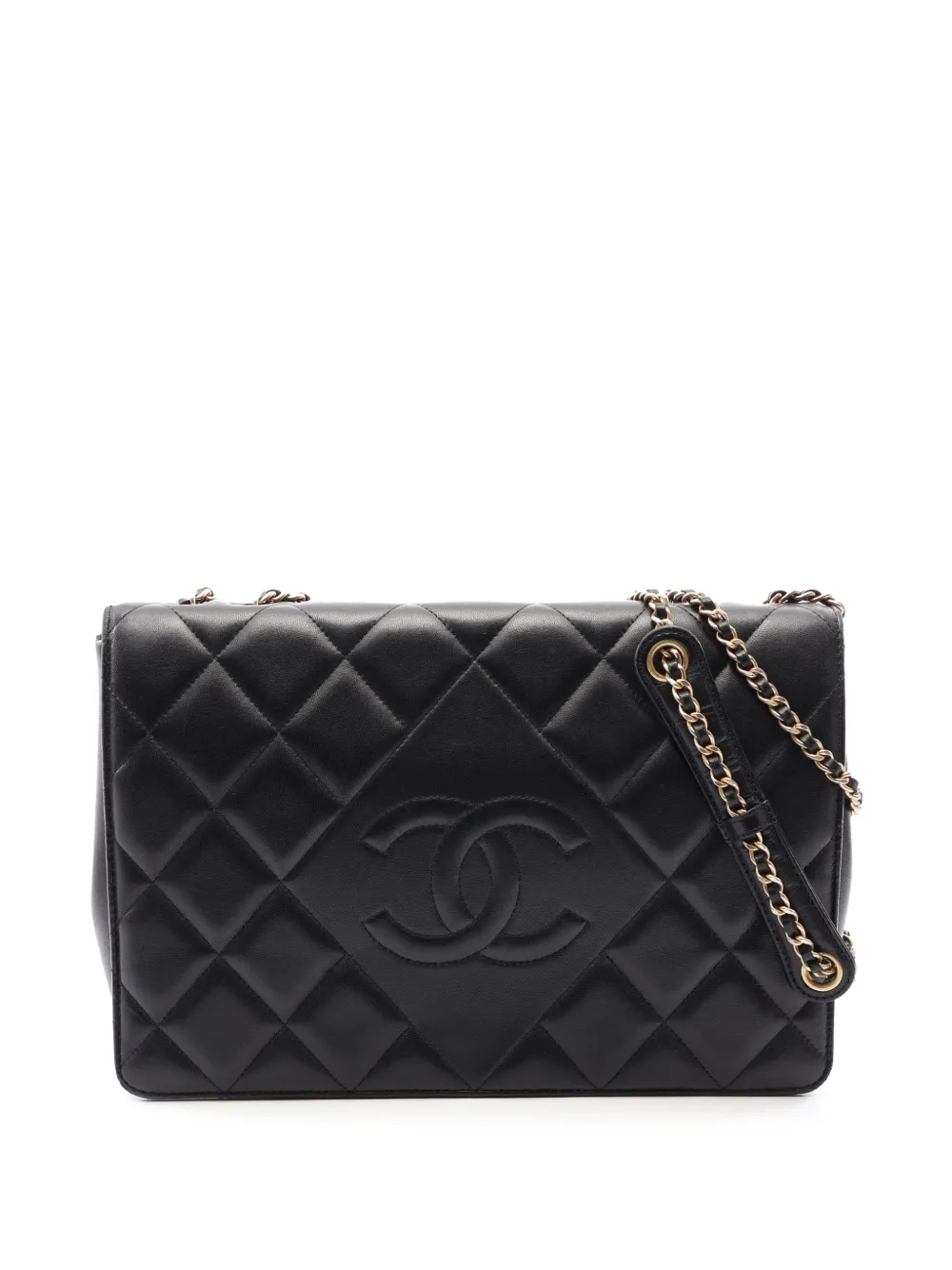 CHANEL Pre-Owned Borsa a tracolla trapuntata CC 2014 - Nero