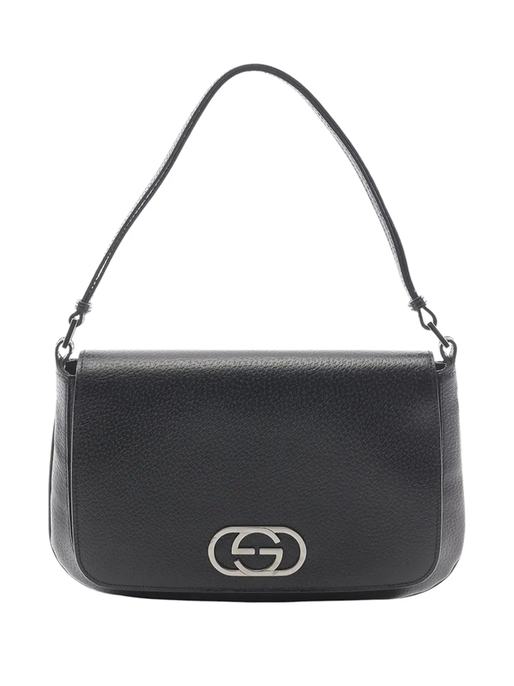 Gucci Pre-Owned Borsa a spalla GG in pelle di vitello 2016-2026 - Nero