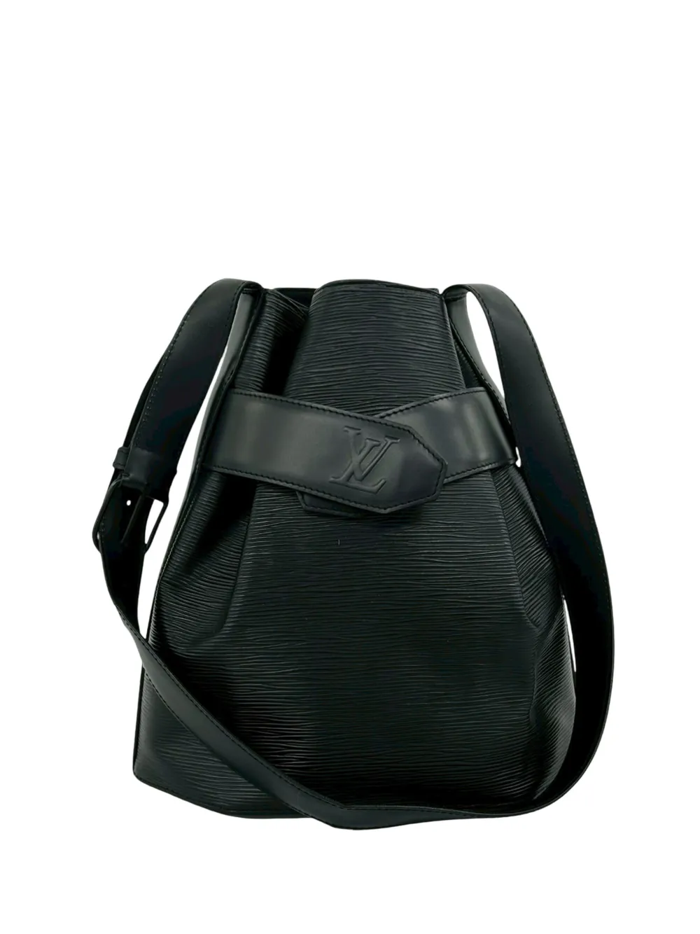 Louis Vuitton Pre-Owned Borsa a secchiello Sac D Epaule GM in pelle Épi 1995 - Nero