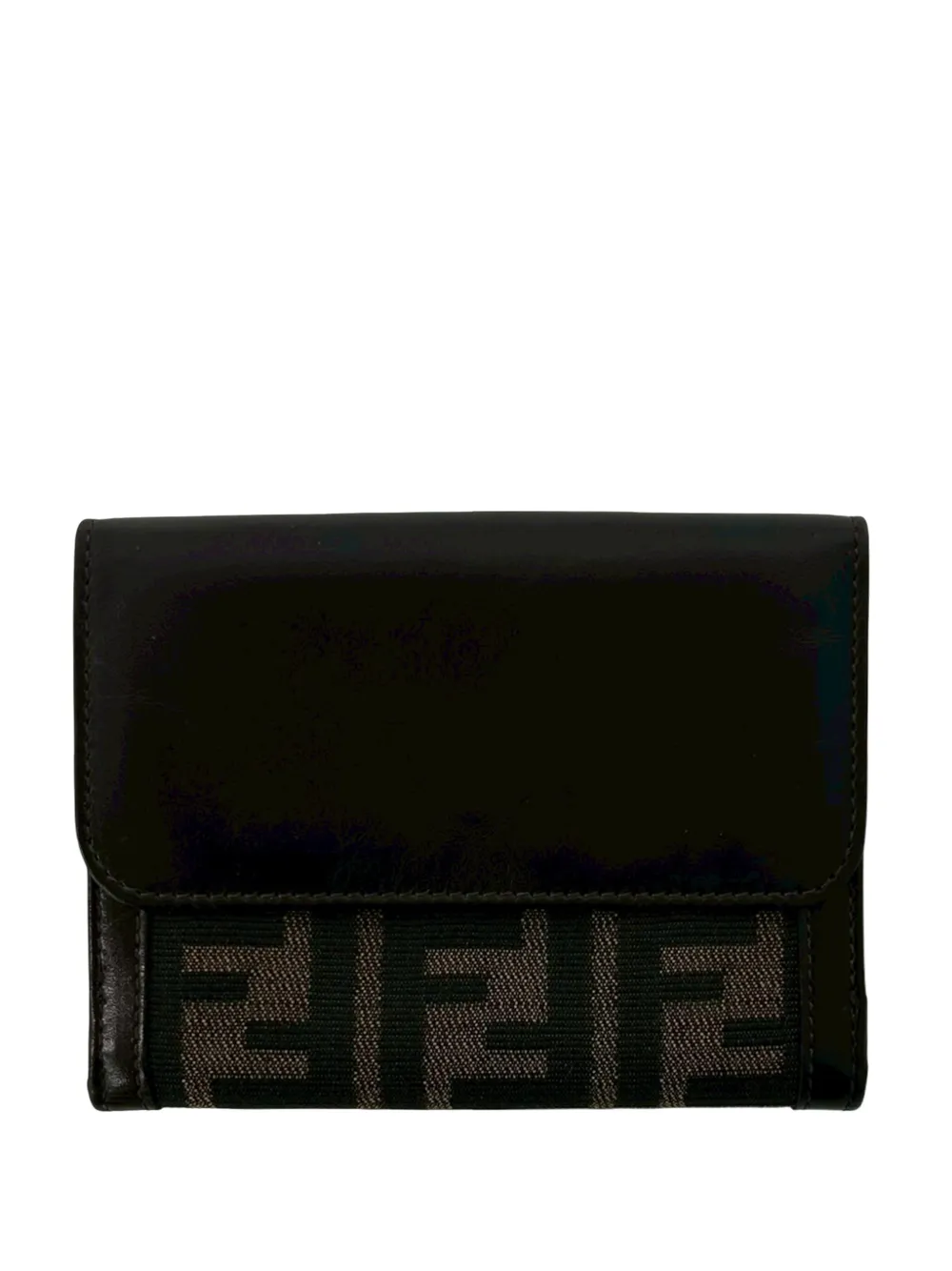Fendi Pre-Owned Portafoglio bi-fold Zucca 2000-2010 - Marrone