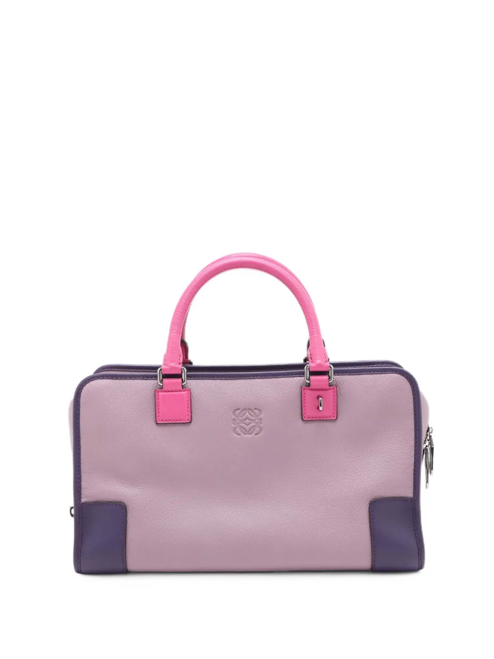 Loewe Pre-Owned Borsa a mano Amazona 36 in pelle di capra tricolore 2012 - Viola