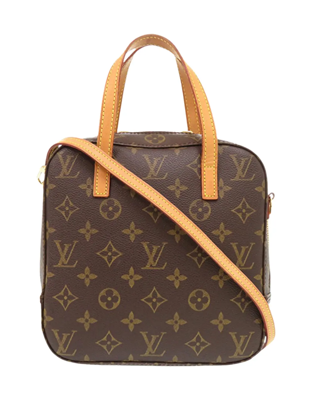 Louis Vuitton Pre-Owned Borsa a tracolla Spontini con monogramma 2004 - Marrone
