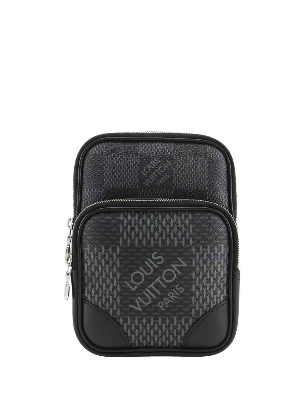 Louis Vuitton Pre-Owned 2021-2026 Damier Graphite 3D Amazone Sling Bag Umhängetasche - Schwarz