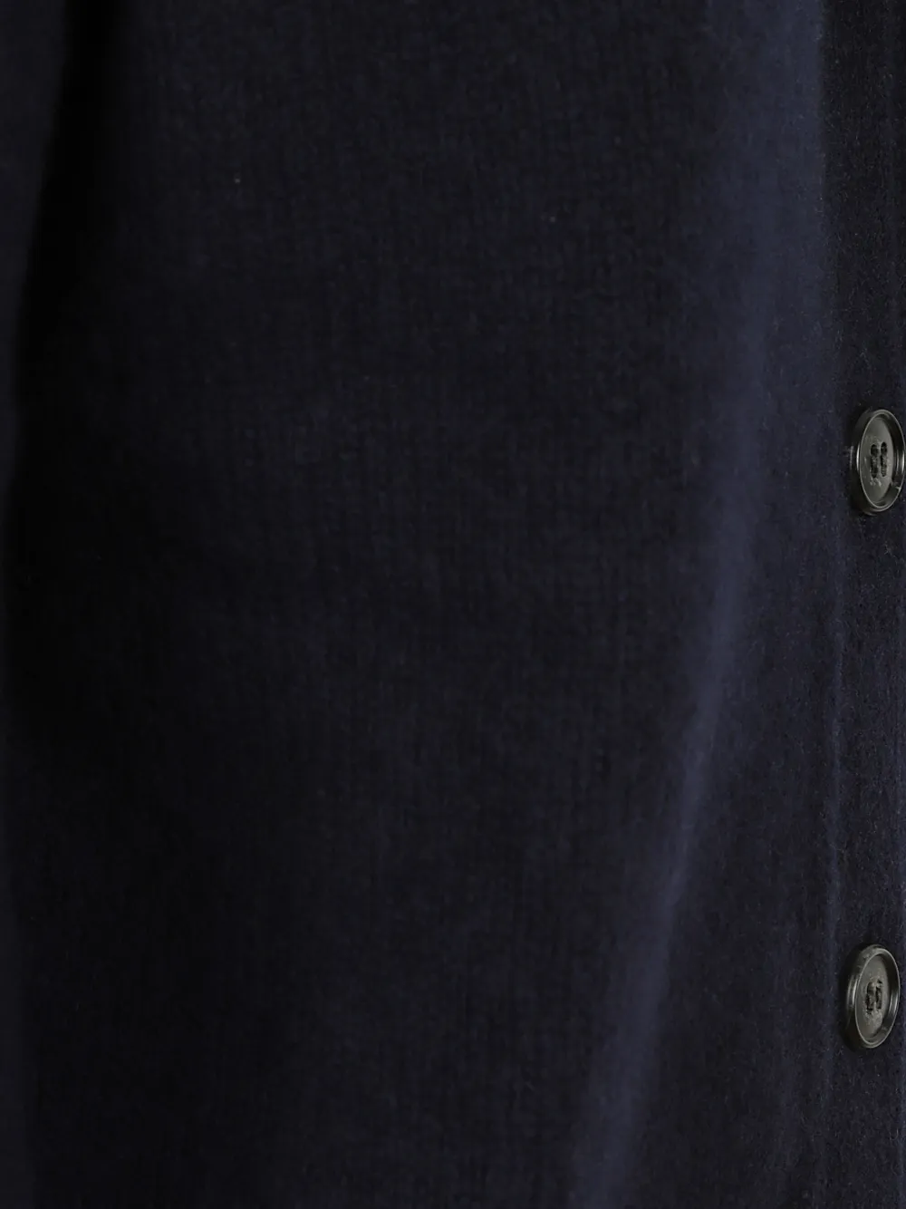 Lisa Yang Vest met V-hals en knoopsluiting Blauw
