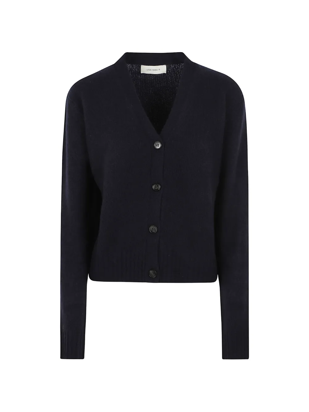 Lisa Yang button-fastening V-neck cardigan - Blau