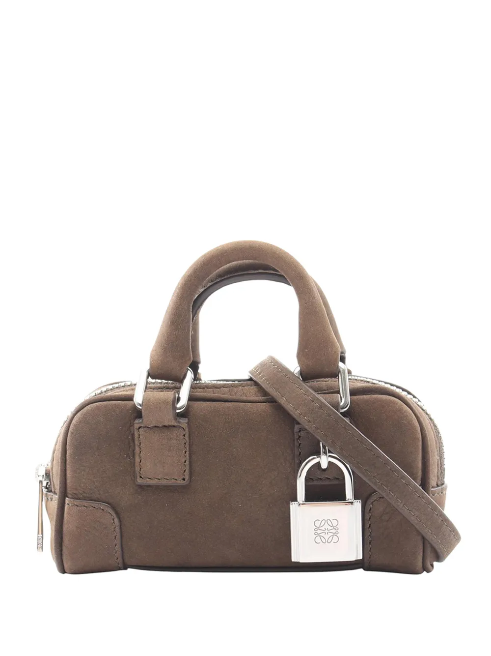 Loewe Pre-Owned Borsa a tracolla Nano Amazona 2010-2026 - Grigio