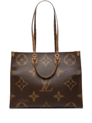 Louis Vuitton Pre-Owned 2020 Monogram Onthego Tote Bag | Brown
