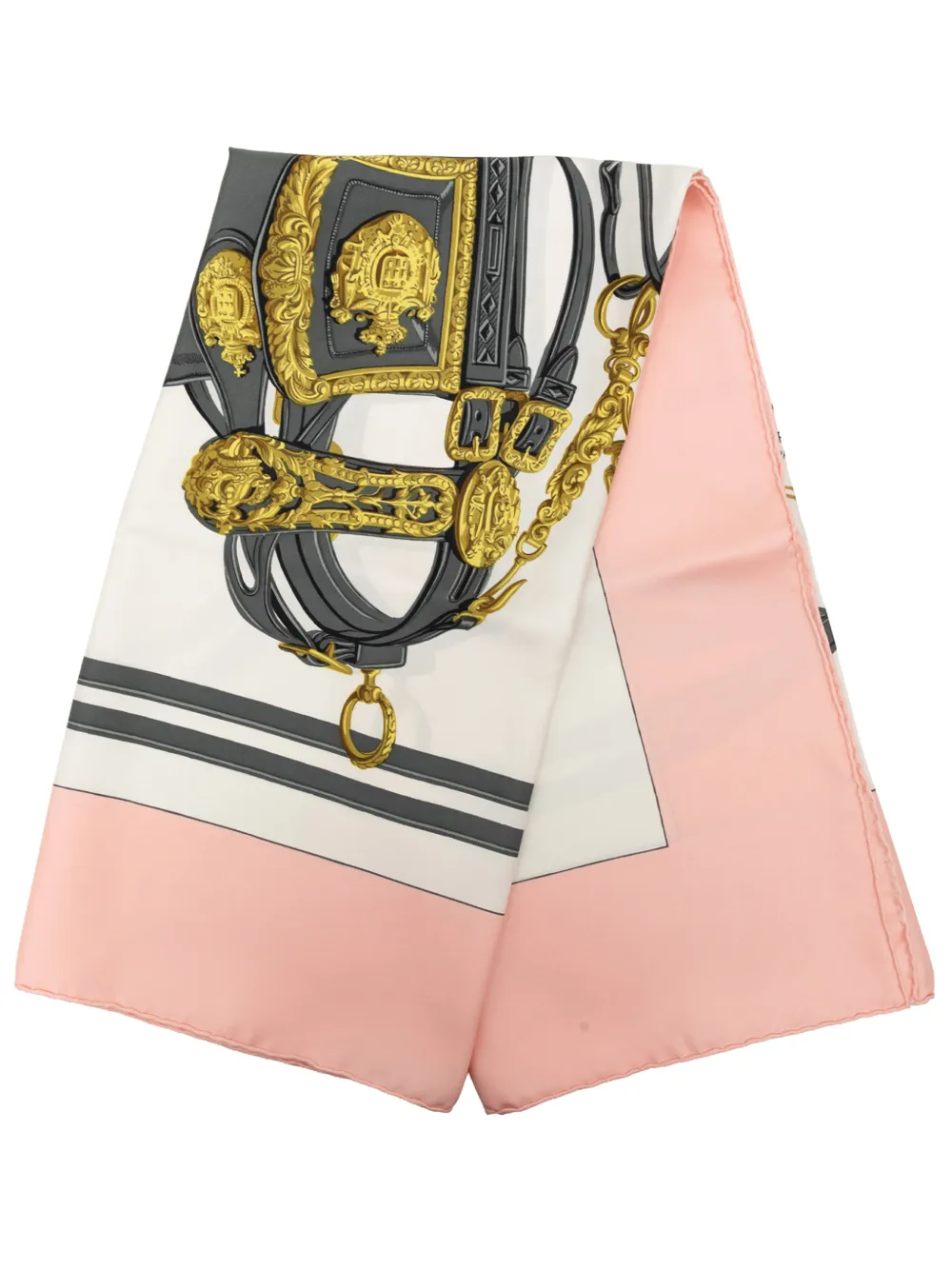 Hermès Pre-Owned Foulard 90 Brides de Gala in seta 2000-2026 - Rosa