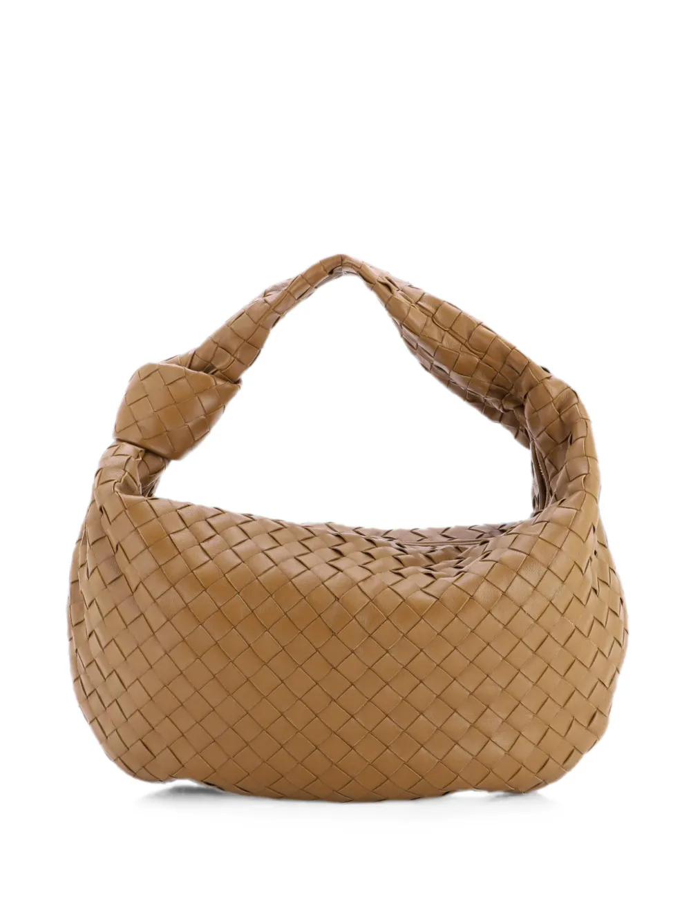 Bottega Veneta Pre-Owned Borsa passepartout BV Jodie mini in nappa con design Intrecciato - Marrone
