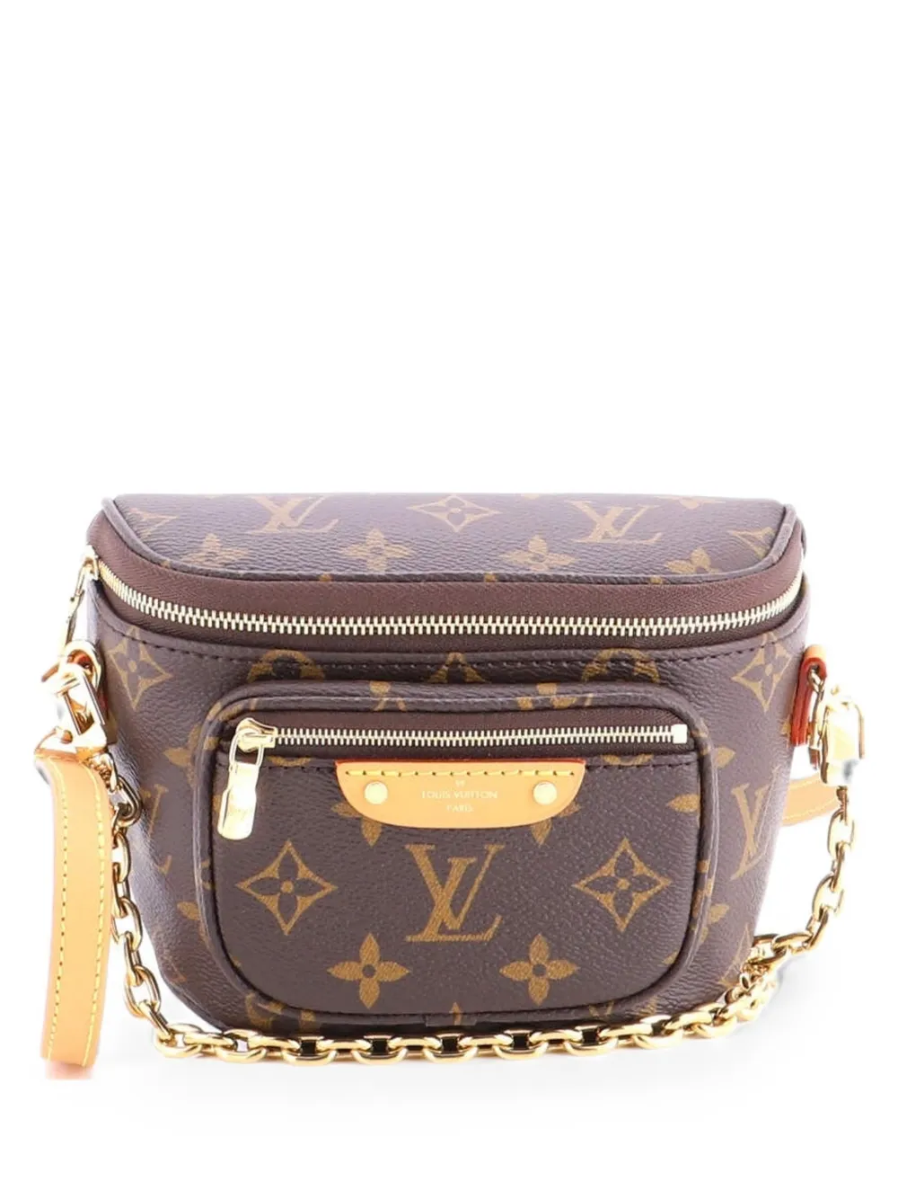 Louis Vuitton Pre-Owned Marsupio Bum Bag mini in tela con monogramma - Marrone