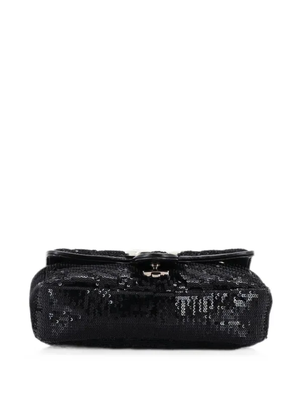 Gucci Pre-Owned GGマーモント フラップ ダイアゴナルキルティング 
